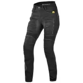 Dámske kevlarové rifle na moto Trilobite Parado slim fit long black level 2