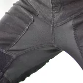 Dámske kevlarové rifle na moto Trilobite Parado slim fit long black level 2