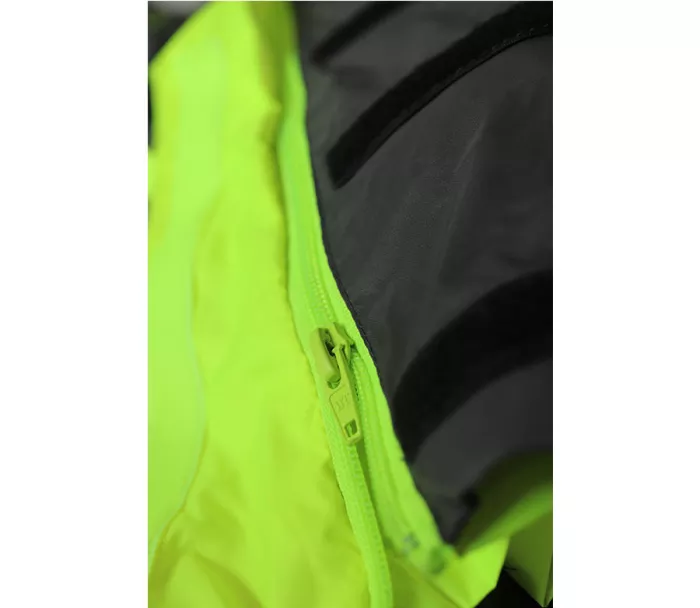 Dámske vodeodolné nohavice Trilobite Raintec pant ladies grey/yellow fluo veľ. 2XL