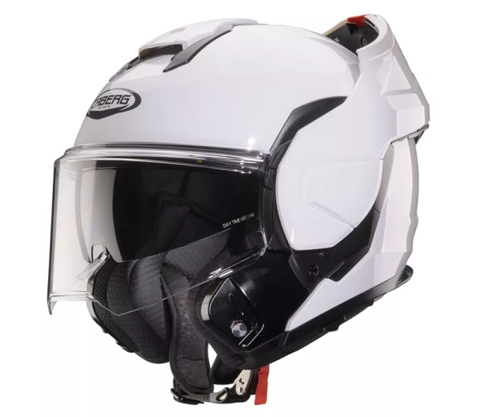 Preklápacia helma na moto Caberg Trip white