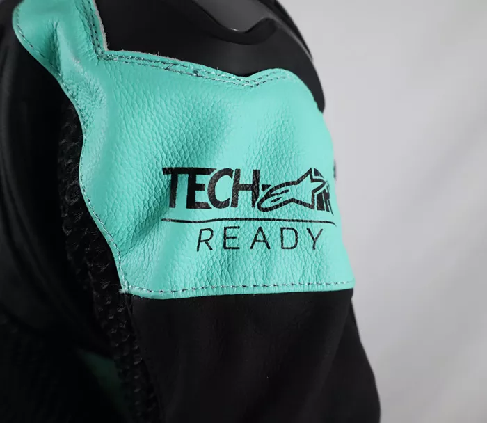 XRC TOURER AIR HLT Tech Air ready ladies jacket black/turquoise vel. 46