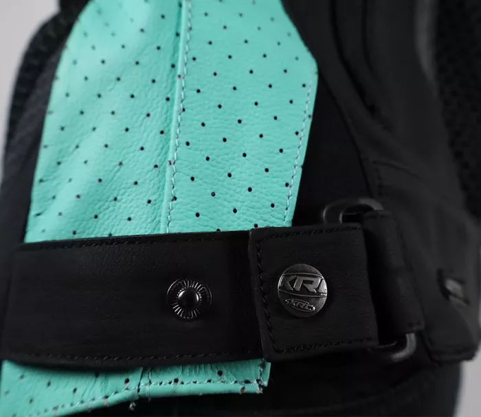 XRC TOURER AIR HLT Tech Air ready ladies jacket black/turquoise vel. 46