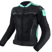XRC TOURER AIR HLT Tech Air ready ladies jacket black/turquoise vel. 46