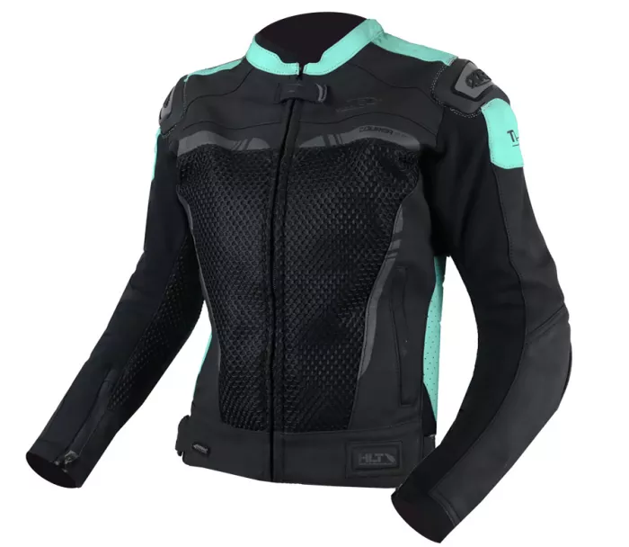 XRC TOURER AIR HLT Tech Air ready ladies jacket black/turquoise vel. 46