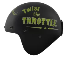 Rusty Pistons RPHE14 vel.S Classic Art Twist the throttle suplime green/ivory