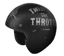 Rusty Pistons RPHE14 vel.M+ Classic Art Twist the throttle Silver/black