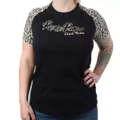 Dámské tričko Rusty Pistons RPTSW43 Nocatee short sleeve black/yellow vel. M