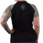Dámské tričko Rusty Pistons RPTSW43 Nocatee short sleeve black/yellow vel. M