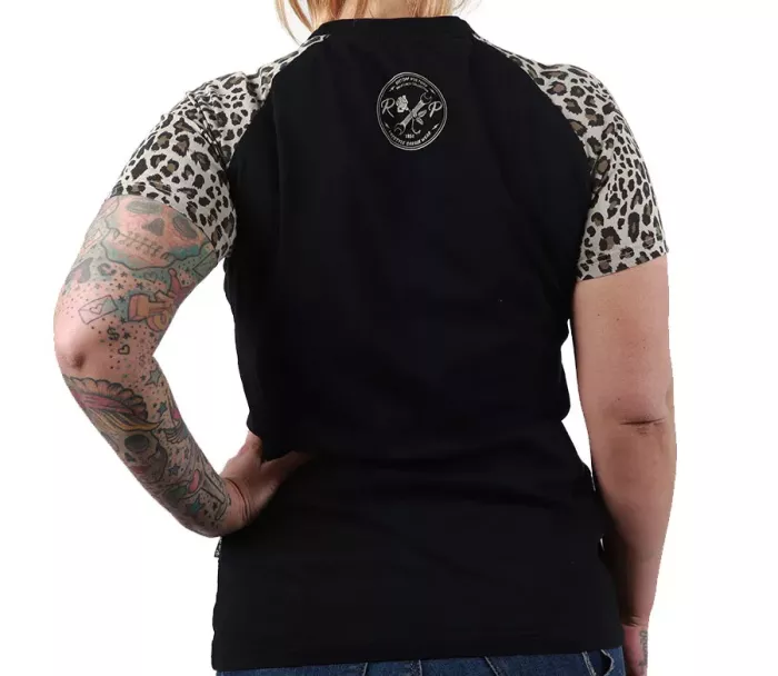 Dámské tričko Rusty Pistons RPTSW43 Nocatee short sleeve black/yellow vel. M
