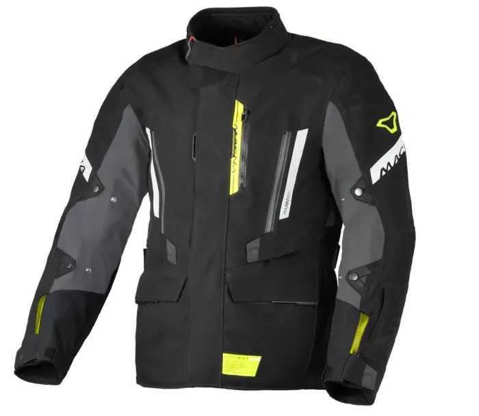 Macna Ultimax 2.0 black/yellow men jacket vel. 2XL