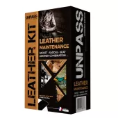 Sada na čistenie a starostlivosť o kožu Unpass Leather kit