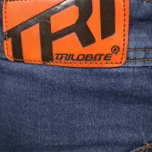 Pánske džínsy na moto Trilobite 2462 Uptown skinny fit monolayer AAA blue