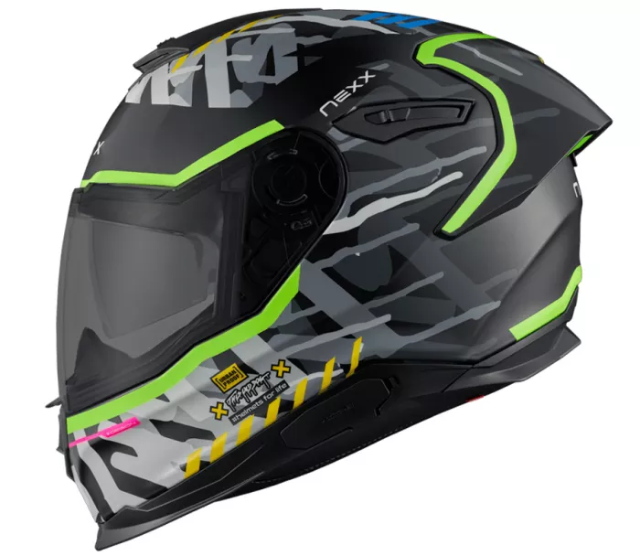 NEXX Y.100R Urbangram black MT vel. XL