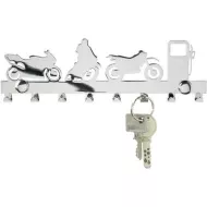 10014293 věšák na klíče s moto