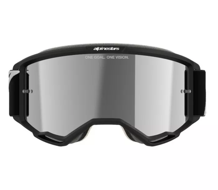Motokrosové okuliare Alpinestars Vision 5 Corp black/mirror silver