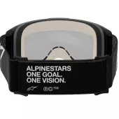 Motokrosové okuliare Alpinestars Vision 5 Corp black/mirror silver