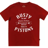 Rusty Pistons RPTSM96 Vista bordeaux triko vel. 3XL