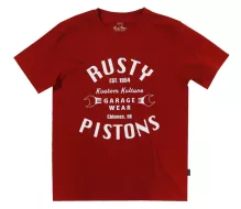 Rusty Pistons RPTSM96 Vista bordeaux triko