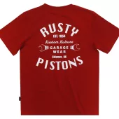 Rusty Pistons RPTSM96 Vista bordeaux triko vel. 3XL