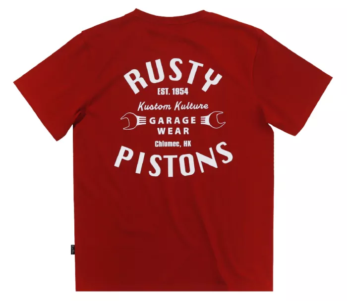 Rusty Pistons RPTSM96 Vista bordeaux triko vel. 3XL