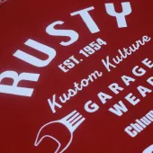 Rusty Pistons RPTSM96 Vista bordeaux triko vel. 3XL