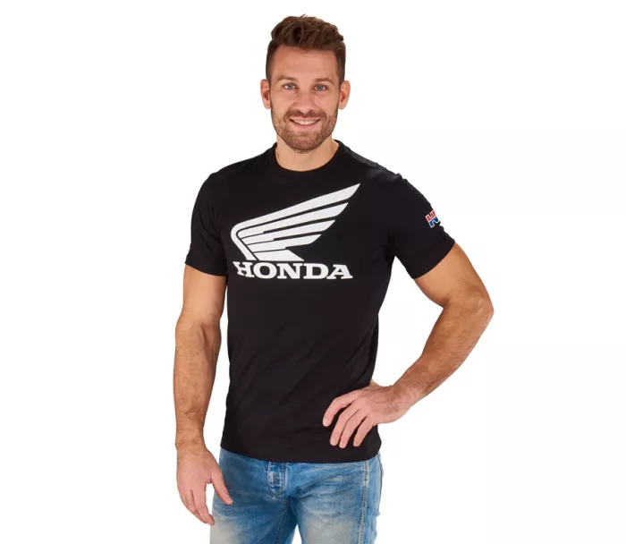 Louis Wing Honda black tričko vel. L