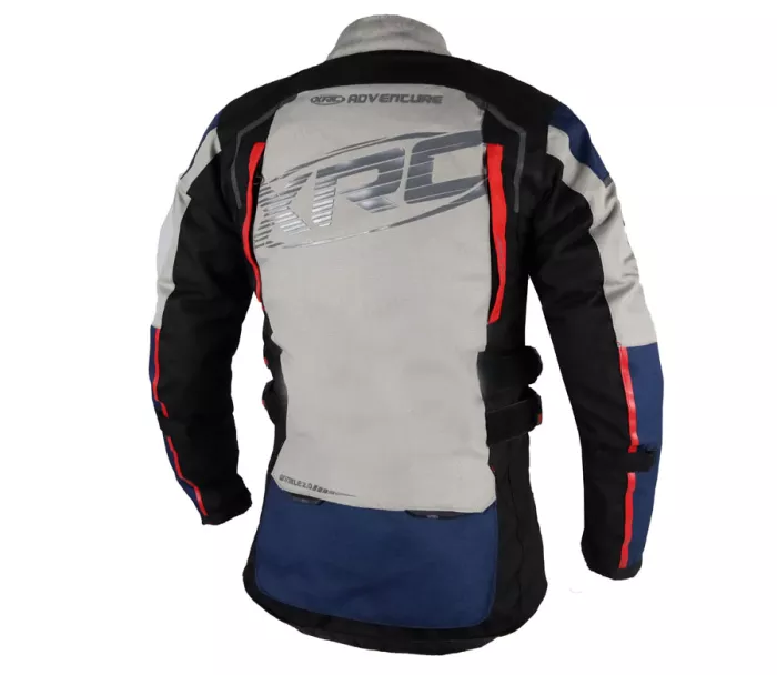 XRC Winkle 2.0 WTP ladies adventure jacket black/grey/blue/red 2XL