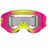 Okuliare na motokros Alpinestars Vision 5 Wordmark pink/fluo yellow/clear