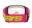 Okuliare na motokros Alpinestars Vision 5 Wordmark pink/fluo yellow/clear