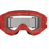 Alpinestars Vision 3 Wordmark red/clear