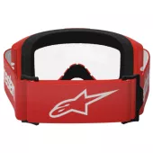 Alpinestars Vision 3 Wordmark red/clear