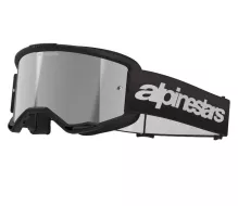 Motokrosové okuliare Alpinestars Vision 3 Wordmark black/mirror silver