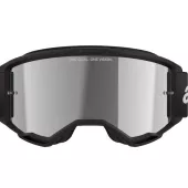 Motokrosové okuliare Alpinestars Vision 3 Wordmark black/mirror silver