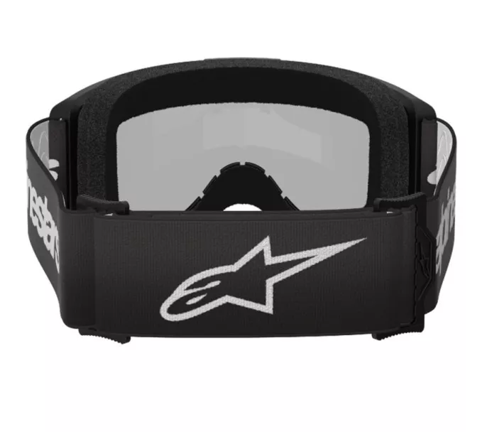 Motokrosové okuliare Alpinestars Vision 3 Wordmark black/mirror silver