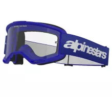 Motokrosové okuliare Alpinestars Vision 3 Wordmark blue/clear