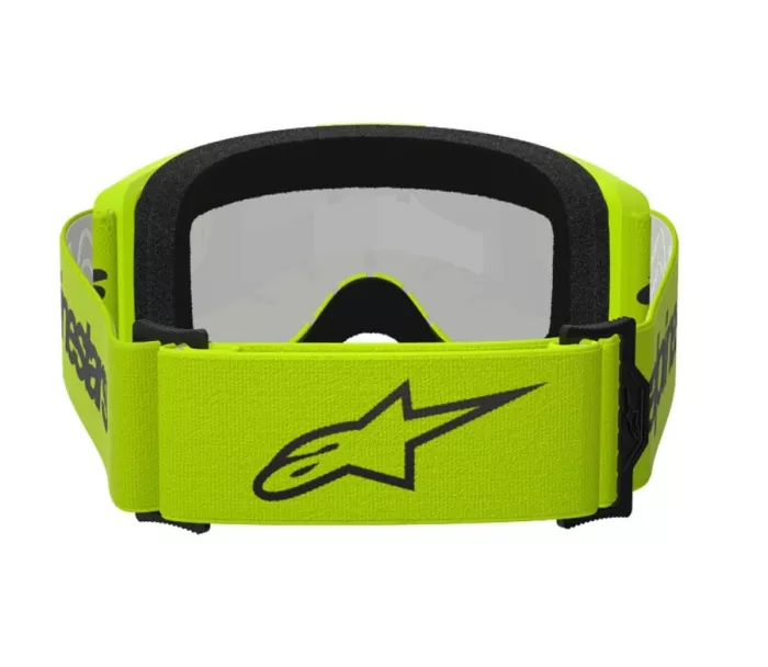 Okuliare Alpinestars Vision 3 Wordmark yellow fluo/mirror silver