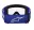 Motokrosové okuliare Alpinestars Vision 3 Wordmark blue/clear