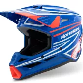 Alpinestars SM3 Youth Wurx blue/red/white/black glossy helmet vel. YS