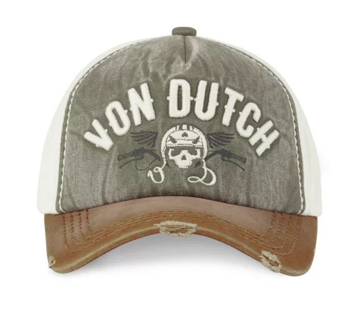 Šiltovka Von Dutch Baseball Xavier Skull