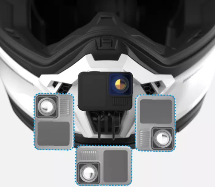 Adventure helma NEXX X.RALLY Plain black