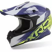 Prilba na motokros XRC MX Caledon matt blue/white/yellow vel´. XL