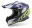 Prilba na motokros XRC MX Caledon matt blue/white/yellow