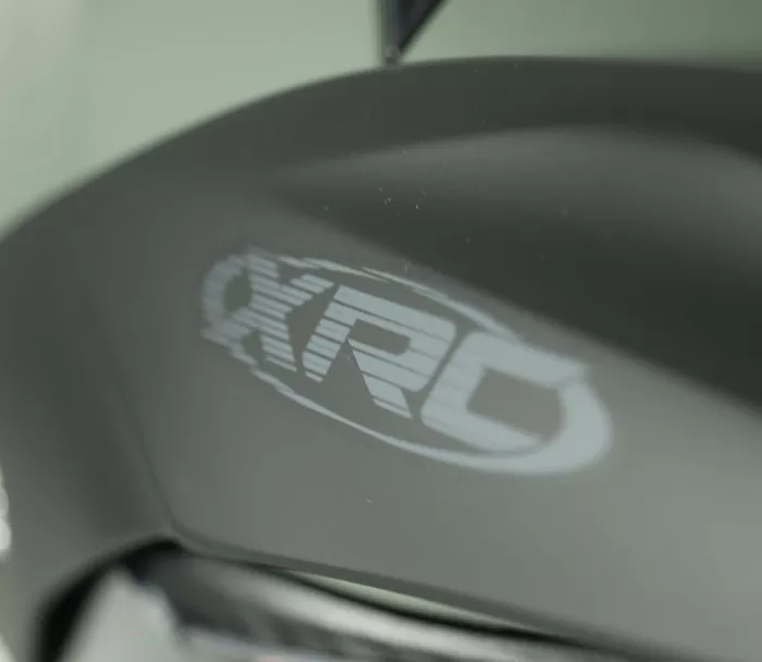 Helma na motorku XRC Crusty matt titanium