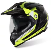 Helma na moto XRC Dual Alpiner 2.0 ECE06 black/fluo yellow vel. 2XL