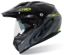 Prilba na moto XRC Dual Alpiner 3.0 dark grey/black/fluo vel´. 2XL
