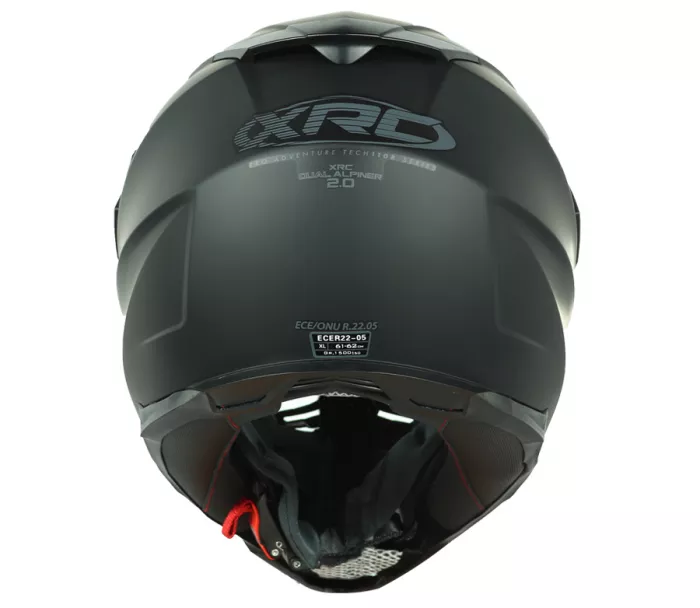 Helma na motorku XRC Dual Alpiner 2.0 matt black