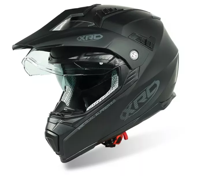 Helma na moto XRC Dual Alpiner 2.0 ECE06 matt black vel. M