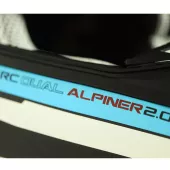 Helma na motocykl XRC Dual Alpiner 2.0 matt black/red/blue