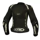 Dámská bunda na moto XRC Haderg blk/white vel. 54