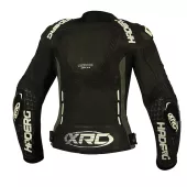 Dámská bunda na moto XRC Haderg blk/white